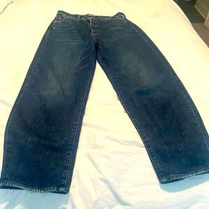 MOTHER “Curbside Flood” jeans! Dark wash denim!